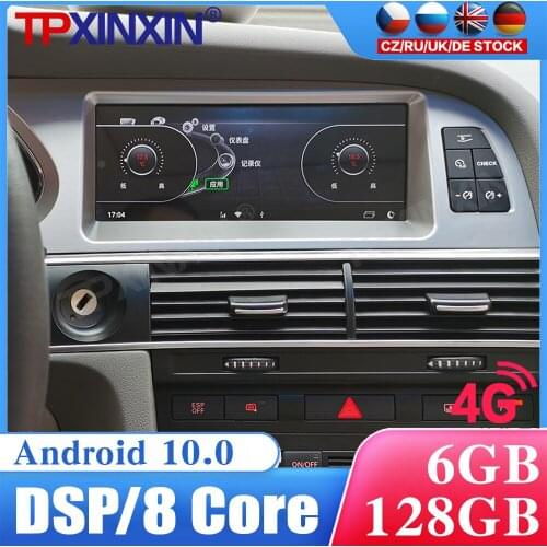 For Audi A6L 2010 - 2011 Car Radio Multimedia Video Player Navigation Stereo HeadUnit GPS Accessories Android 10.0 Auto 2din dvd