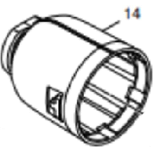 Head shell for Makita TD090D TD090DW 158670-0