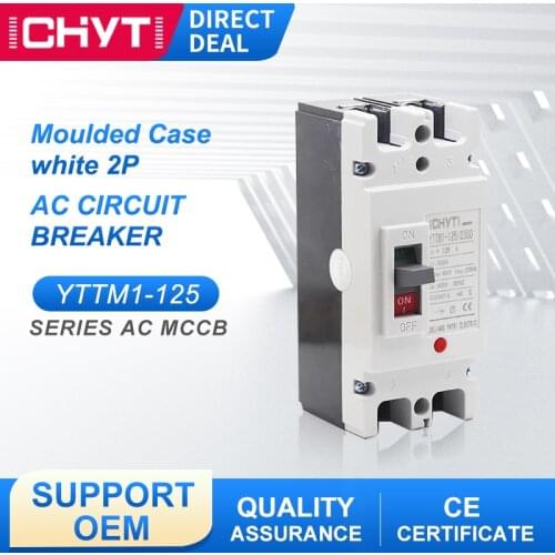 ICHYTI YTTMI-125/2300 Moulded Case Circuit Breaker 2P 400V 32A 40A 63A 80A 100A 125A MCCB Main Switch
