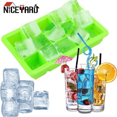 NICEYARD 15 grid Ice Cream Tool Kitchen Tools Silicone Ice Cube Mold Small Square Ice Maker Variety Of Styles