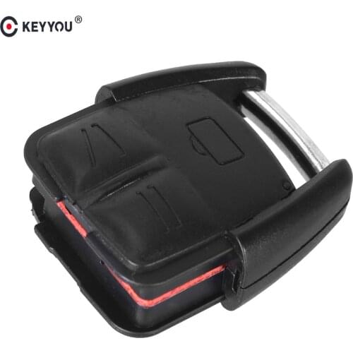 KEYYOU 2 Buttons Remote Car Key Shell For Vauxhall Opel Omega Signum Vectra No Blade Remote Key Case Cover