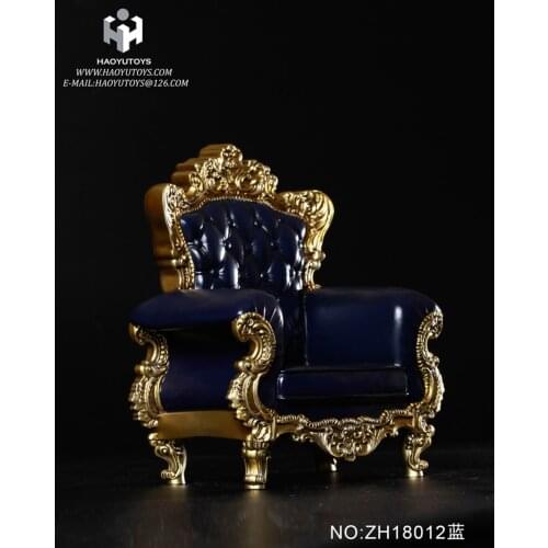 1/6 Scale British Single Sofa Model red/green/blue/purple Figure Scene for 12 "action figure doll 1:6 Accessories