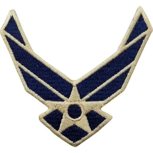 Star Military Army Embroidered Hot Cut Border Iron on Patch for DIY Clothing Appliqued Accessories Jacket Vests Decoration Craft