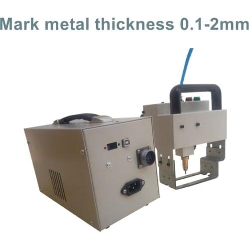 Price Cheap Mini Handheld Portable Cable Car Girder Electromagnet Metal Pneumatic Marking Machine agent representative 8030