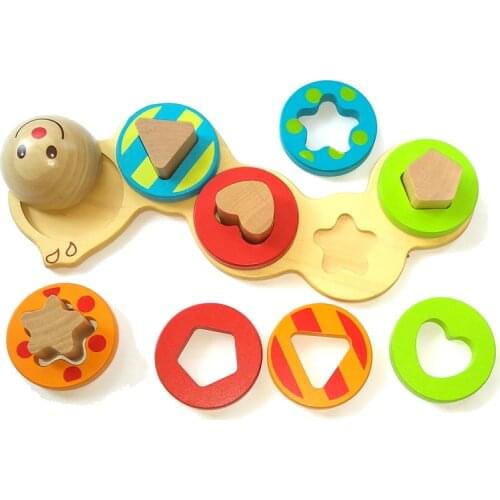Preschool Rainbow Color And Shape Educational Toys