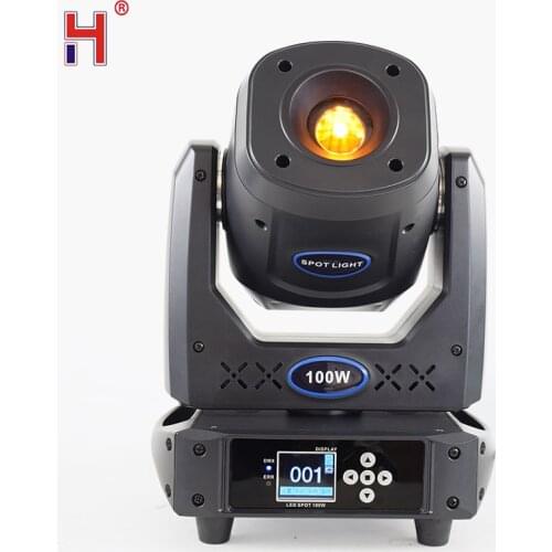 Lyre Spot Led Moving Head Dj Light 100W High-Quality With Gobos Color Dmx Controller Laser Projector Stage Light Disco Light