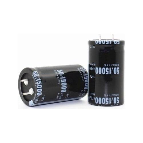 50V 15000uf Electrolytic Capacitor Radial 30x50mm (20pcs)