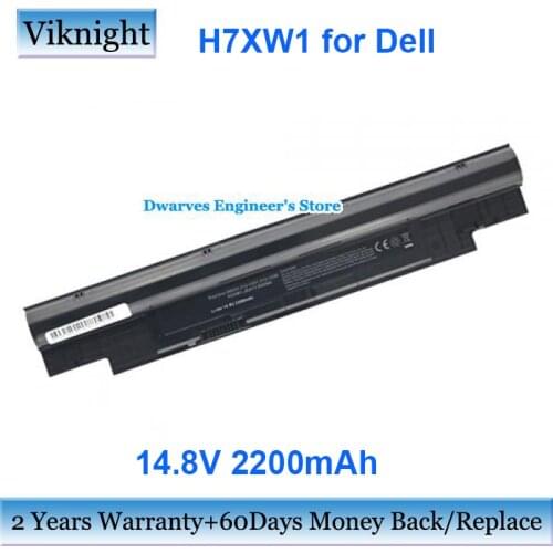 14.8V 2200mAh H7XW1 Laptop Battery For Dell Latitude 3330 VOSTRO V131 V131D V131R JD41Y N2DN5 H2XW1 Li-ion Notebook Batteries
