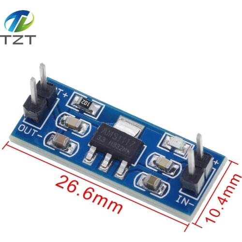 AMS1117 3.3V 5V DC-DC Step-Down power supply module AMS1117-5.0V Power Buck module AMS1117-3.3V LDO 800MA