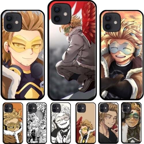 Hawks My Hero Academia Phone Case For Apple iPhone 11 Pro Max 12 mini X XR XS Max 8 7 Plus SE 2020 Cover Shell