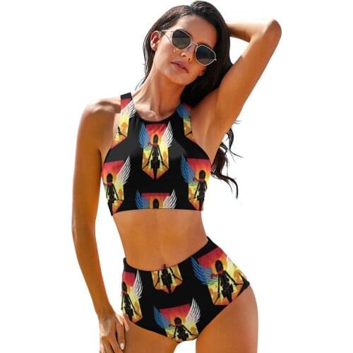 Attack On Titan Bikini Swimsuit Adjustable Elegant Swimwear Surf For Chubby Sale Two Piece Bathing Suit