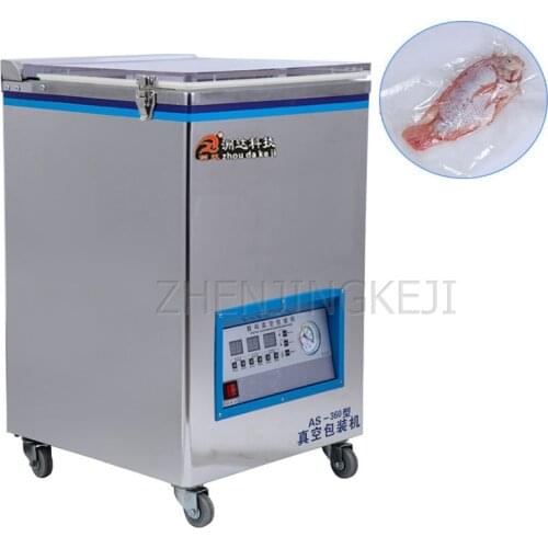 220V Commercial Desktop Mobile Vacuum Sealing Machine Tea Rice Beef Jerky Grain Delicatessen Bacon Meat Products Food Packaging