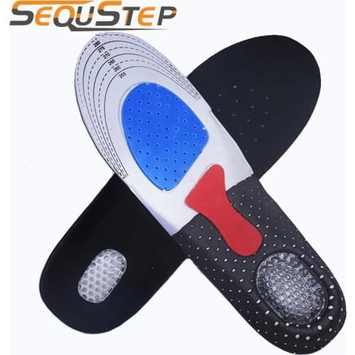 New EVA gel insole Free Size Unisex Orthotic Arch Support Shoe Pad Sport Running Gel Insoles Insert Cushion for Men Women