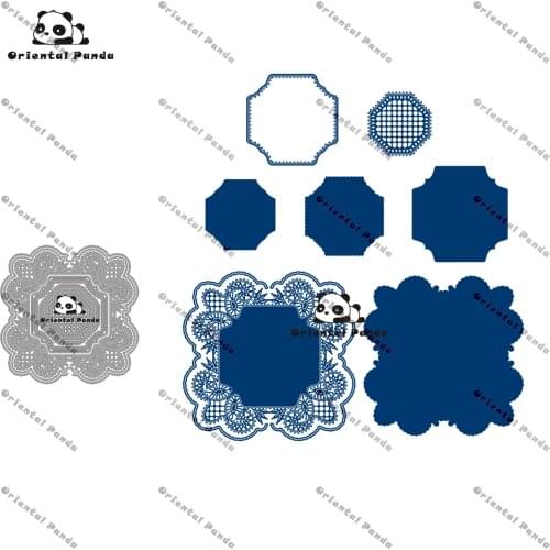 New Dies 2020 Camper Van Metal Tulle Square Dies diy Dies photo album cutting die Scrapbooking Stecil cutting new dies for 2020