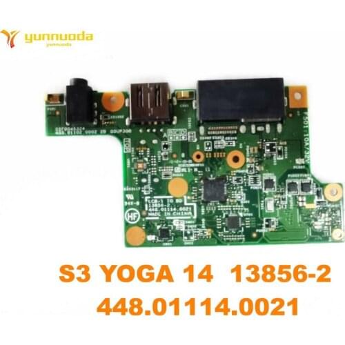 Original for Lenovo Thinkpad S3 YOGA 14 USB board audio board S3 YOGA 14 13856-2 448.01114.0021 tested good free shipping