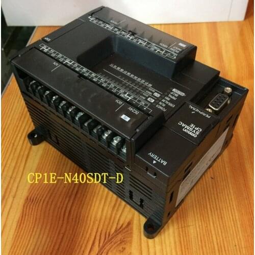 CP1E-N40SDT-D Original New CP1E PLC CPU 40 I/O 24DI 16DO Transistor
