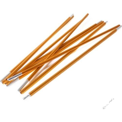 1pcs Tent Pole 8.5/9.5/11MM Camping Aluminum Alloy Tent Pole 360/400/440MM Accessories
