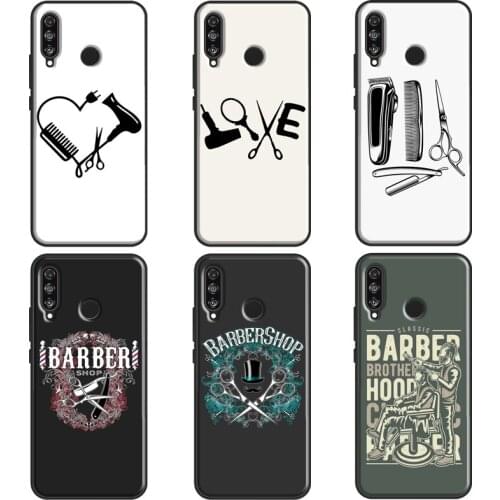 Barber Shop Hair Stylist For Huawei P30 Lite P10 P40 P20 Pro P Smart 2019 Z Case For Huawei Mate 20 10 Lite Cover