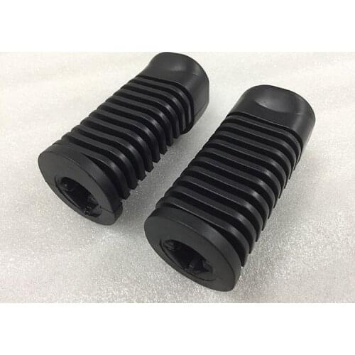Motorcycle CG125 CB125 front foot step peg rubber grip for Honda 125cc CG 125 foot rest pedal (footpeg) spare parts