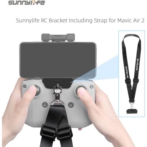 Sunnylife Remote Controller Hook Bracket with Strap Belt Accessories for Mavic Air 2