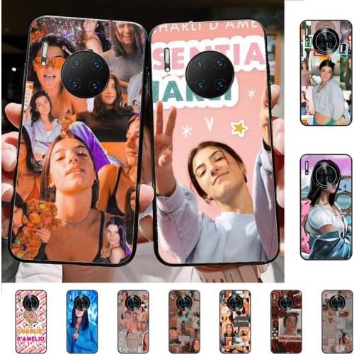 RuiCaiCa Charli DAmelio D'Amelio Phone Case for Huawei Mate 20 10 9 40 30 lite pro X Nova 2 3i 7se