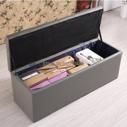 Clothing store sofa Stool Bench storage fitting room stool rest stool shoe store shoe change Stool Bench bench leather pier