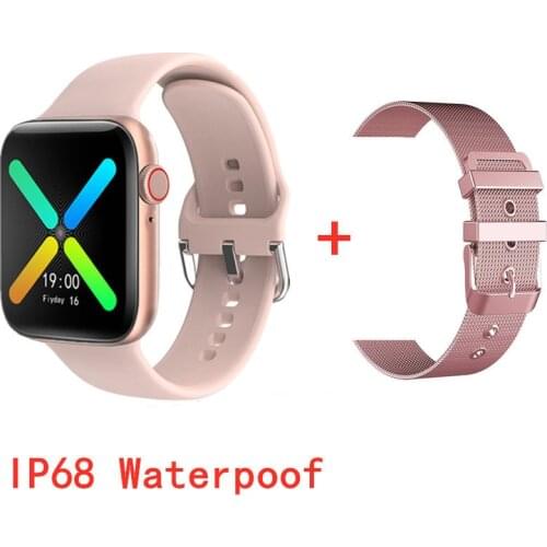 IWO W26 2021 Bluetooth Call IP68 Waterproof Smart Watch Women Fitness Tracker Heart Rate SmartWacth Men Sports For Android IOS