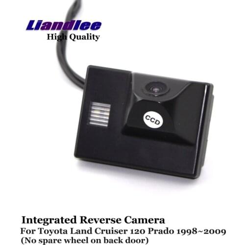 Integrated Special Reverse Camera For Toyota Land Cruiser 120 Prado 1998-2009 Car GPS Navigation Camera HD SONY CCD CHIP Alarm