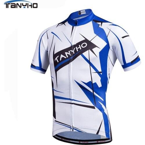 Sport TANYHO Summer Cycling Clothing Mountain Bike Jersey Ropa Ciclista Hombre Maillot Ciclismo Racing Bicycle Clothes