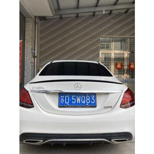 Bright black AMG tail for Mercedes Benz new C-class w205