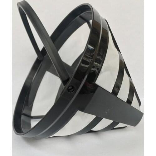 1Pcs Reusable Coffee Filter Basket Cup Style Coffee Machine Strainer Mesh