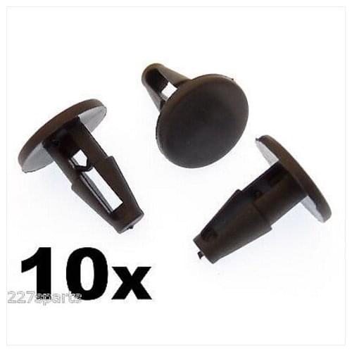 10 x For Nissan Cornice Bordo Di Plastica clip- Motorino Del Tergicristallo