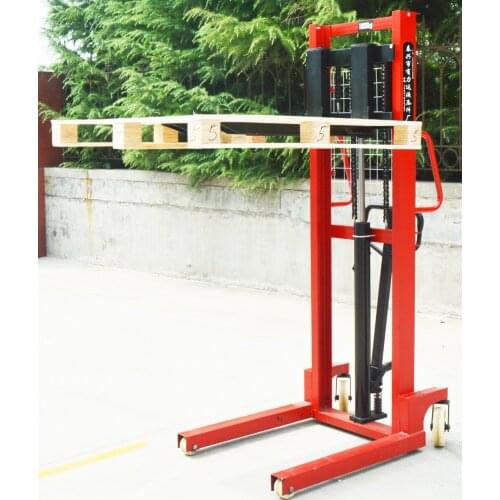 2 Ton Manual Hydraulic Pump Walkie Stacker Forklift Reach Pallet