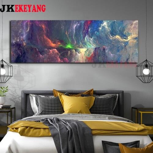 Large size 5d DIY Diamond Painting Abstract colored clouds Full Square/round Drill Cross Stitch Diamond Embroidery Y3966