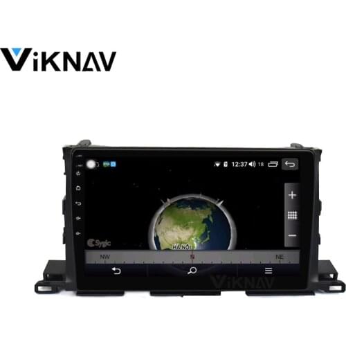 Car radio 2 DIN Android 10.0 DVD player FOR Toyota highlander 2015 car stereo autoradio auto audio head unit GPS navigation