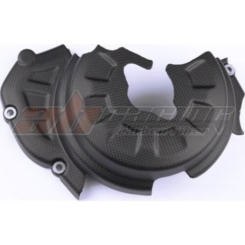 Engine Alternator Cover For Ducati Supersport 2017-2019 Full 100% Carbon Fiber