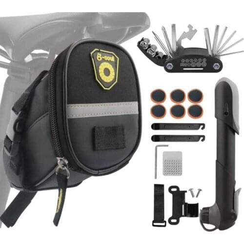 Bicycle Repair Kit Easy To Carry Multifunctional Tire Repair Tool Tire Repair Kits Bicycle Bike Tools MTB Bike Axle Remover