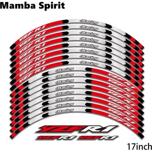 FOR YAMAHA YZF R1 Motorcycle Parts Contour Wheel Decoration Decal Sticker