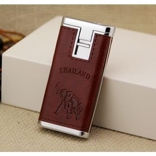 Skin-Proof and Windproof Lighters Gas Lighter Refillable Zapalniczka Infltable Fire Isqueiro Men Accessories Cigarette Feuerzeug