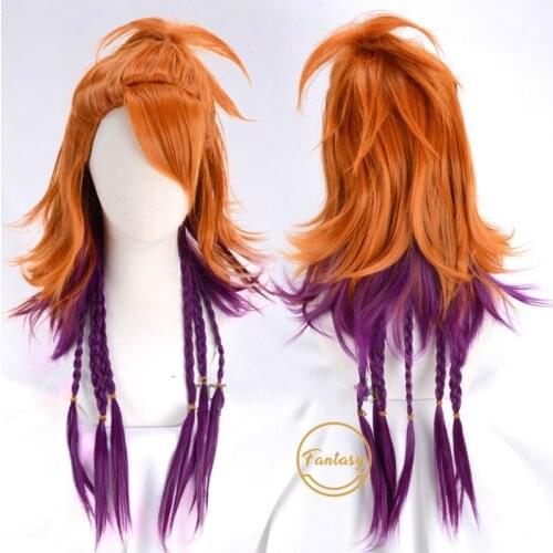 Anime Black Butler Kuroshitsuji Joker Cosplay Wig Curly Heat Resistant Hair+ Free Wig Cap