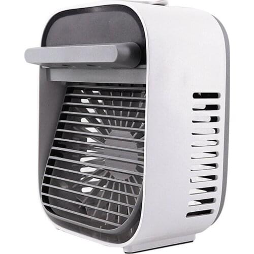 Portable Air Conditioner Fan, Personal Space Mini Cooling Fan With USB Recharged for Bedroom Home Car Office