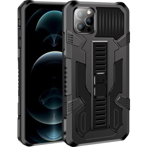 Shockproof Armor Phone Case For iPhone 12 11 Pro Max X XS XR 7 8 Plus SE 2020 Kickstand Holder Back Cover For iPhone 12 Mini