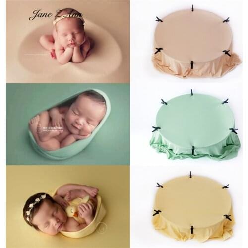 Newborn Photography Props infant Photo Props Double-sided Flannel 100 days Background Cloth backdrop Blanket Wrap