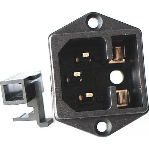 JOYING LIANG AC-03 Socket Switch 15A 250V AC Three Foot Plug with Insurance Seat (But Without Fuse) Plugs