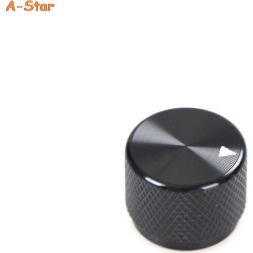 1Pcs Potentiometer Knob Audio Volume Knob Encoder Knob 20*15.5 Black Aluminum Alloy Potentiometer Knob High Quality