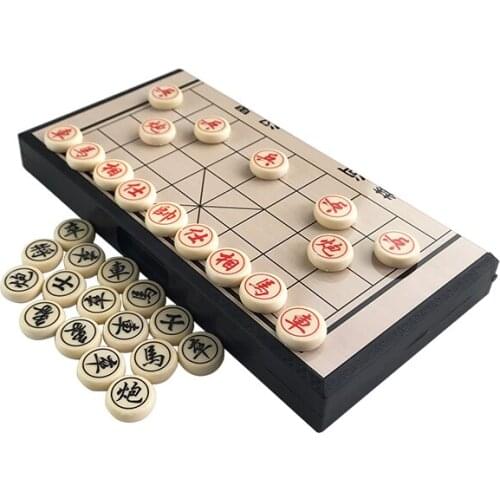 New Magnet Chinese Chess Pieces Chessboard Chess Game Set Magnet Game With Puzzle Outdoor Chinese Play Entertainment