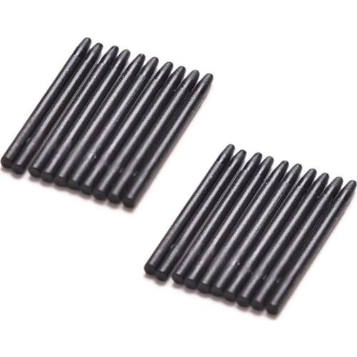 BAAQII Replacement 20 Pcs Per Lot Universal Standard Pen Nibs Tip For Wacom Bamboo Fun Graphire Intuos 3 4 CTE MTE CTL CTH Black