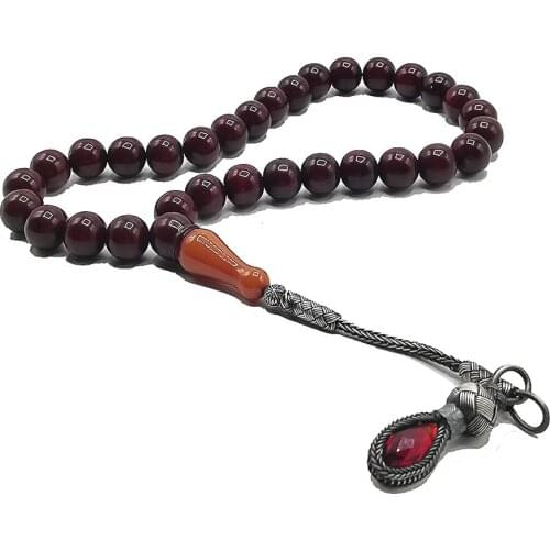 Turkish Prayer Worry Beads Muslim Amber Rosary Amber Prayer Beads Bernstein Bakelite Tasbih Misbaha Subha Tasbeeh Islamic Cherry