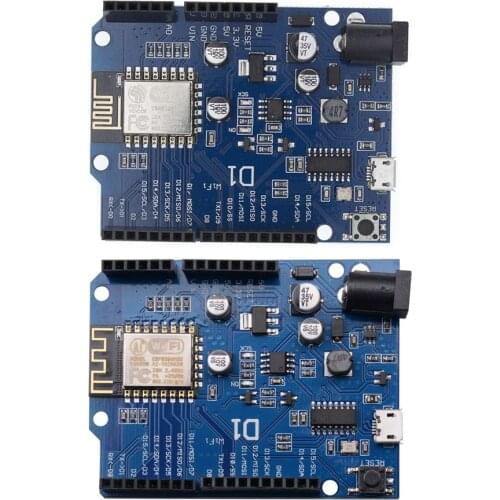 1pcs ESP-12E ESP-12F WeMos D1 WiFi uno based ESP8266 shield for arduino Compatible IDE
