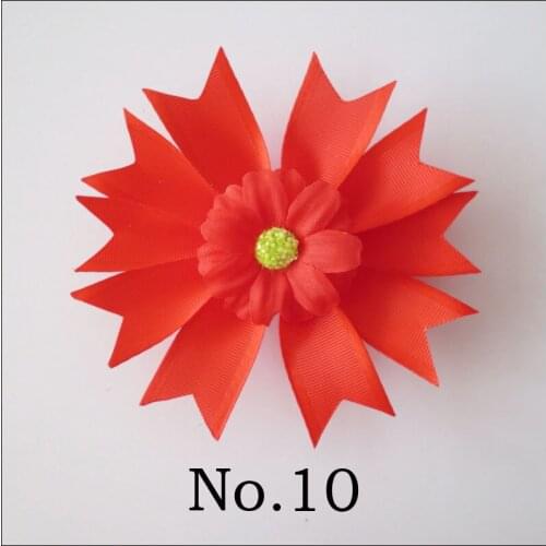 20 BLESSING Girl Popular 4.5" Fairy Hair Bow Clip Rabbit Sunflower Spring Baby